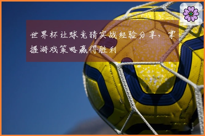 世界杯让球竞猜实战经验分享，掌握游戏策略赢得胜利